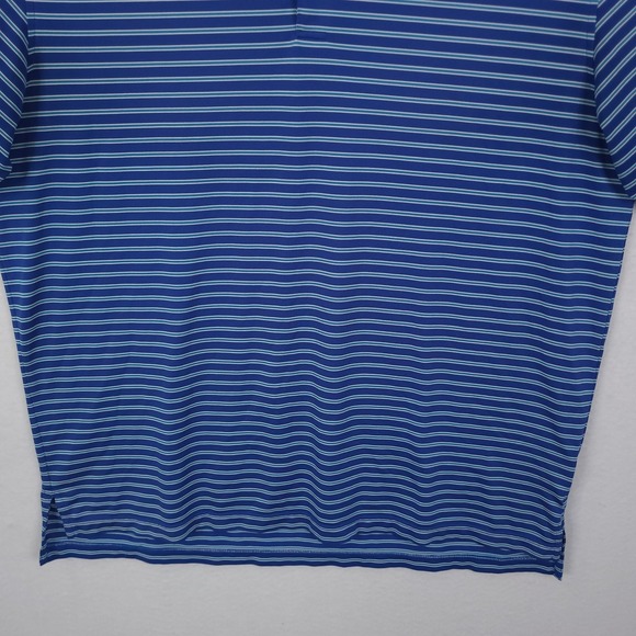 Peter Millar Polo Shirt Summer Comfort Men Size XL Golf Striped Performance - Picture 5 of 9
